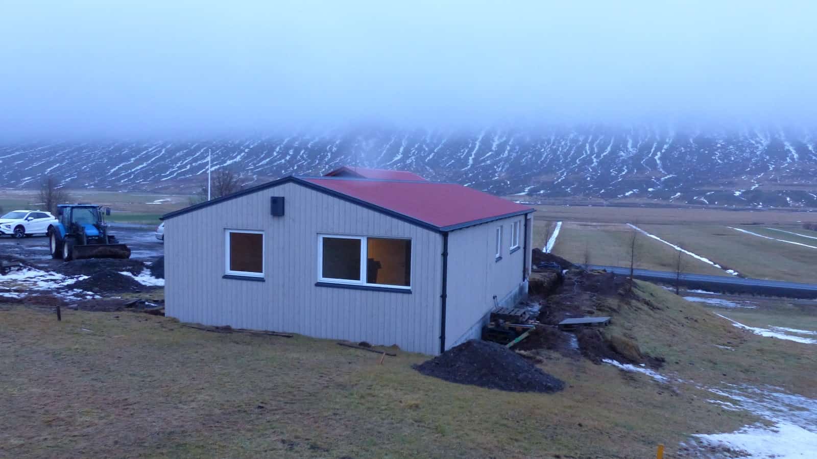 Moduļu mājas projekts Islandē