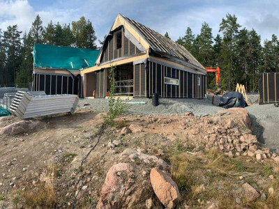 Four lot development project on Ljusterö Island, Sweden