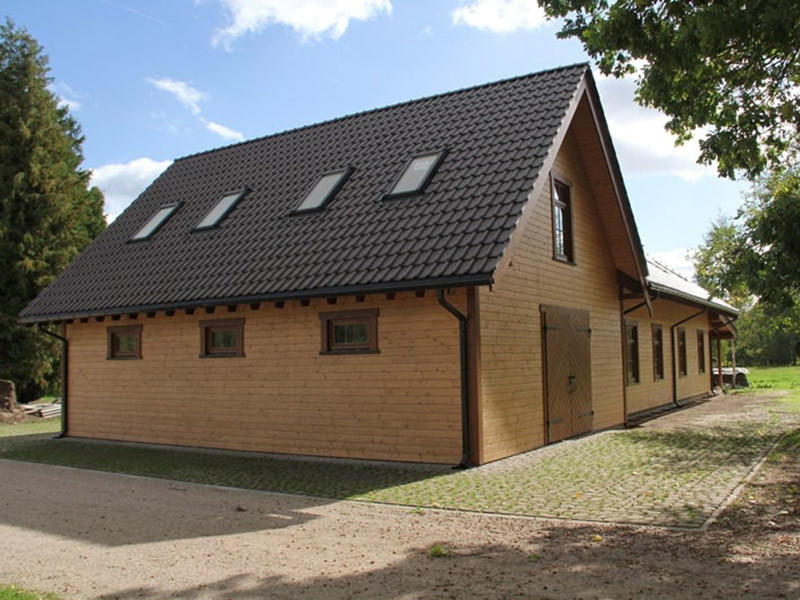 Building for a traditional homestead in Latvia