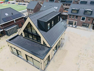 Privātmājas projekts Wijdewormer, Nīderlandē.
