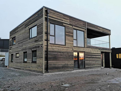 Completed two 2-storey private house in Vestby, Norway