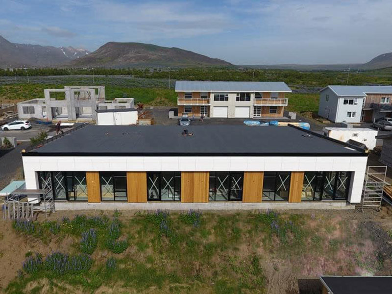 A spacious semi-detached house near Reykjavik, Iceland