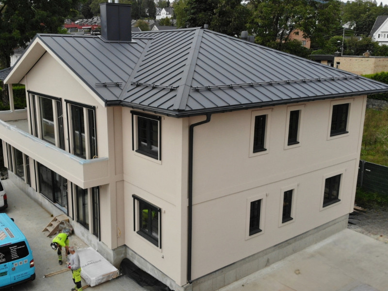 High-Quality Apartment Complex with Advanced Timber Construction Solutions in Norway
