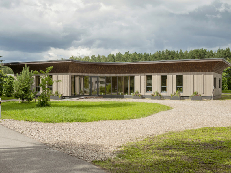 We at ZTC have built our own office building next to our factory in  Jelgava.